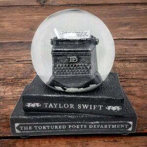 Taylor Swift‎ The Tortured Poets Department Musical Snow Globe Plays Fortnight